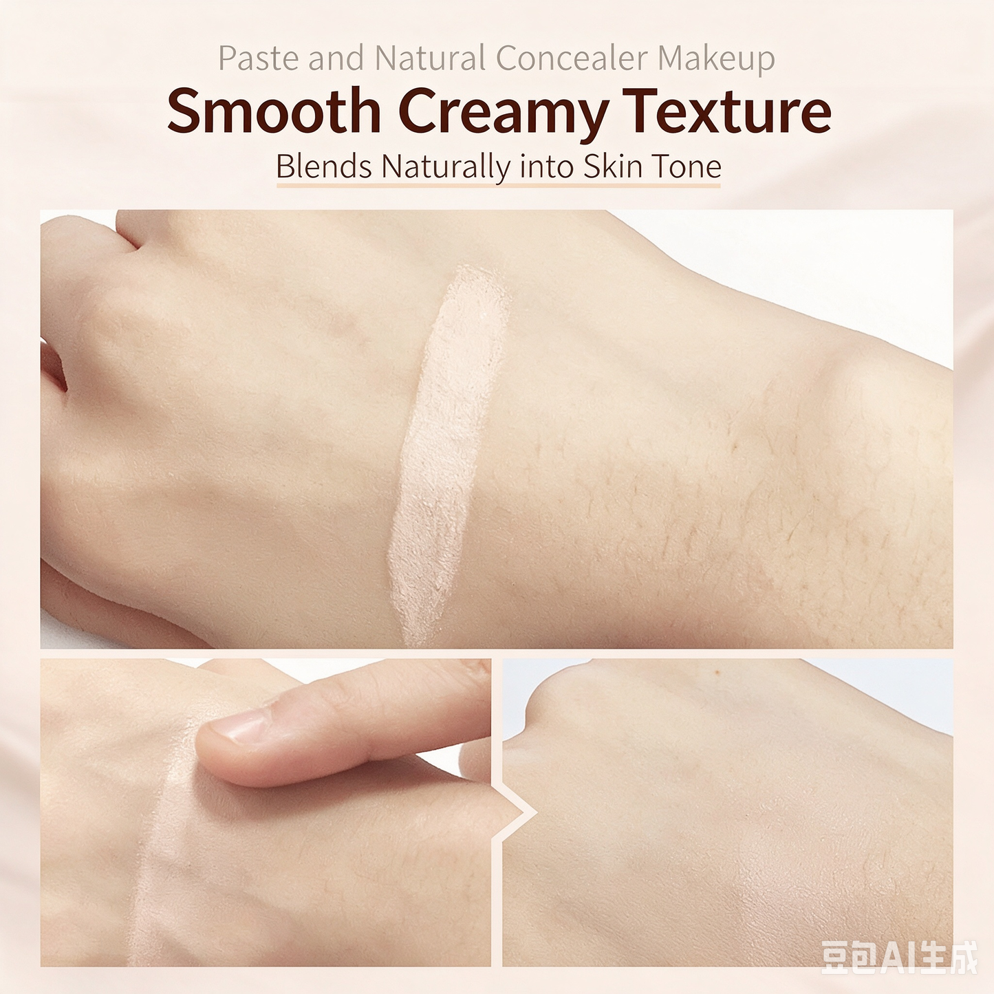 Lightweight BB Cream, Moisturizing Primer, Long-Lasting Foundation, Cosmetics for Brightening and Even Skin Tone