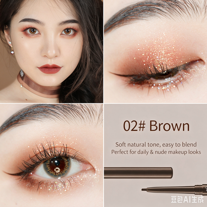 New Color Eyeliner Gel Pen 5376: Waterproof, Long-Lasting, Vibrant Color, Smudge-Resistant, One-Stroke Application—Just Like the One Popular on Social Media