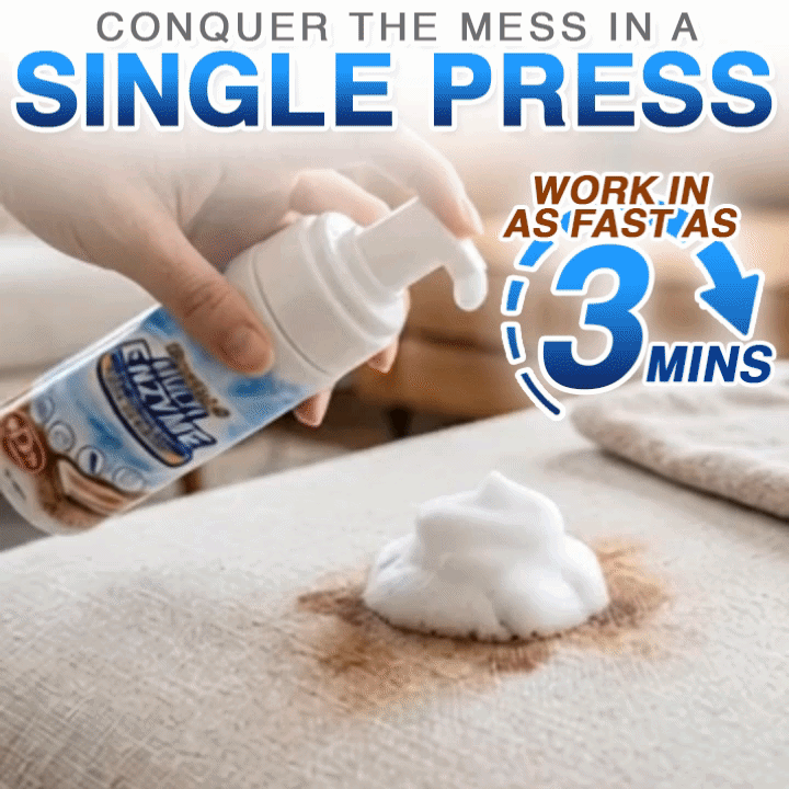 ✨BBOJI™ Multi-Enzyme Foam Cleaner🫧 | Dissolves Grease, Grime, Food Stains & Everyday Messes | No-Scrub Spray-and-Wipe Formula | Gentle Multi-Surface Cleaner for Kitchen, Bathroom, Sofa & Car